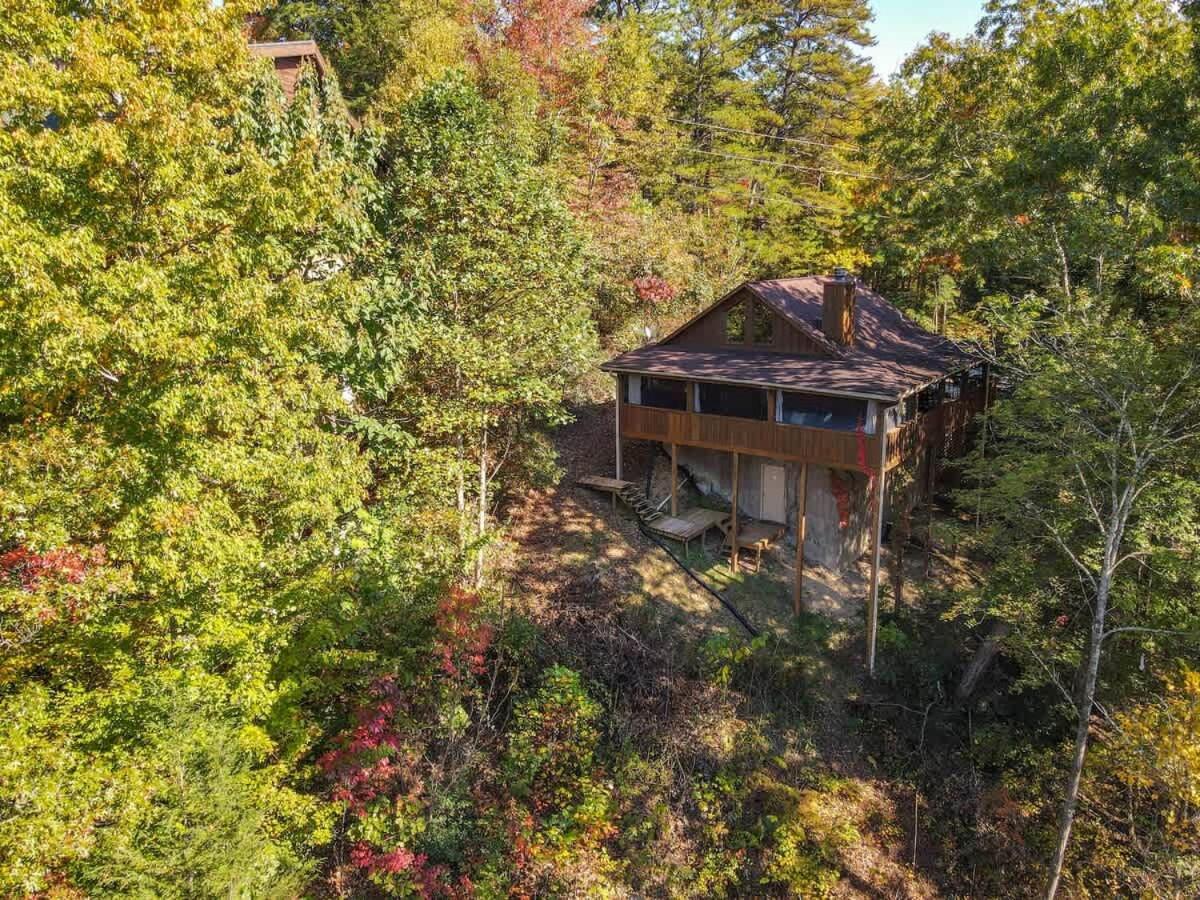 Nice View Fireplace, Hot Tub, Porch Bed, Private Севьервилл Экстерьер фото
